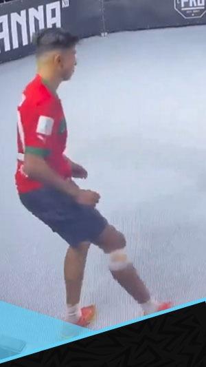 ميسي المغرب؟.. أحد الأشخاص يخطف الأنظار بمهارته المميزة